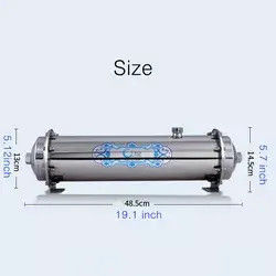 Drinking 1000l/H Stainless Water Filter For Under Sink Filtration System