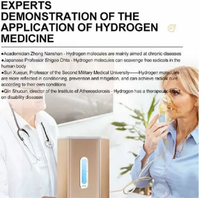 PEM portable Molecular Hydrogen Inhaler hydrogen inhalation machine for home