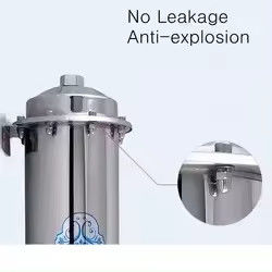Home 304 Stainless Steel Water Purifier 0.01um Filter Packaging Size 600*220*450mm