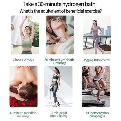 OEM ODM Pem Electrolyzer Hydrogen Water Machine Micro Hydrogen Bath 5000ppb
