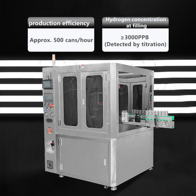 Pneumatic and Electric Hydrogen Water Filling Machine VST-Q9 500cans/h Speed