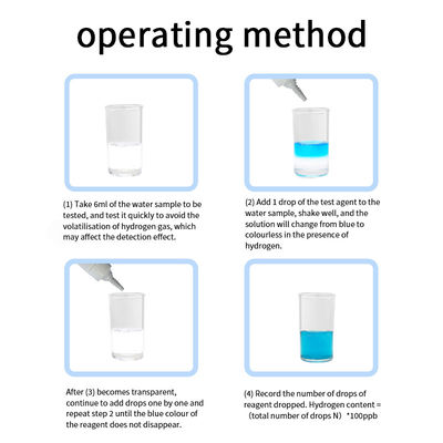 10ml Hydrogen Concentration Test Drop for Precise Measurements