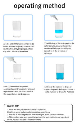 10ml Hydrogen Concentration Test Drop for Precise Measurements