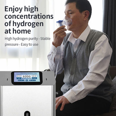 Touchscreens 6000ml Hydrogen Inhalation Multi-function Hydrogen Absorption Machine