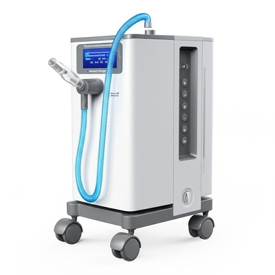 เครื่องบําบัดด้วยออกซิเจนไหลสูง ความดันเฉพาะ 110-240V อุณหภูมิ/ความชื้น 5°c-40°c/ 80% RH เทคโนโลยีที่ทันสมัย