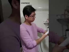 การทดสอบปริมาณไฮโดรเจนของหัวอาบน้ําที่อุดมไฮโดรเจน